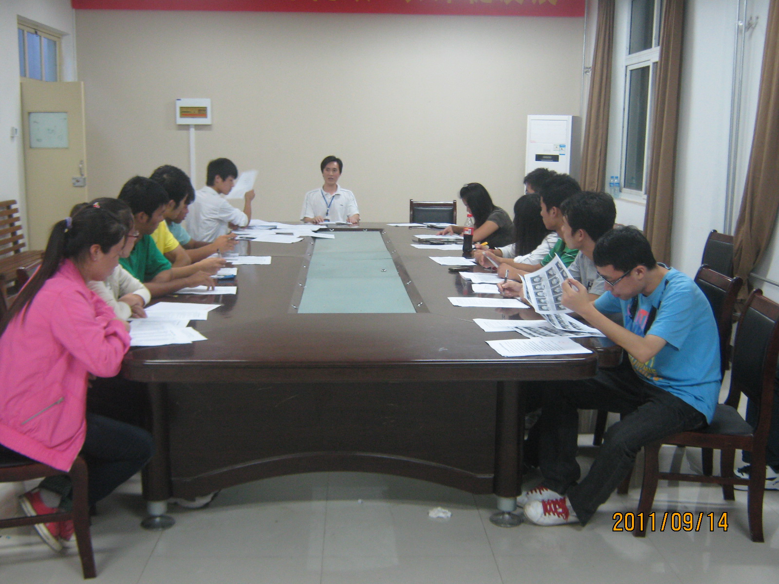 机电公司教学工作员工座谈会